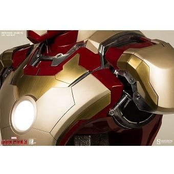 サイドショウ】アイアンマン3 ： アイアンマン マーク42 ライフサイズ
