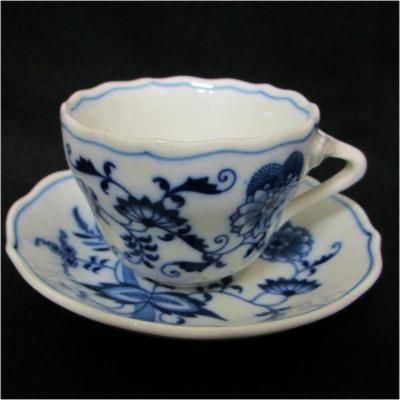 ブルーダニューブ デミタスカップ＆ソーサー ブルーオニオン