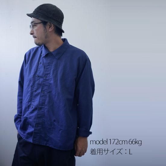 remilla レミーラ｜羽織りハントシャツ (サンド)(羽織シャツ)