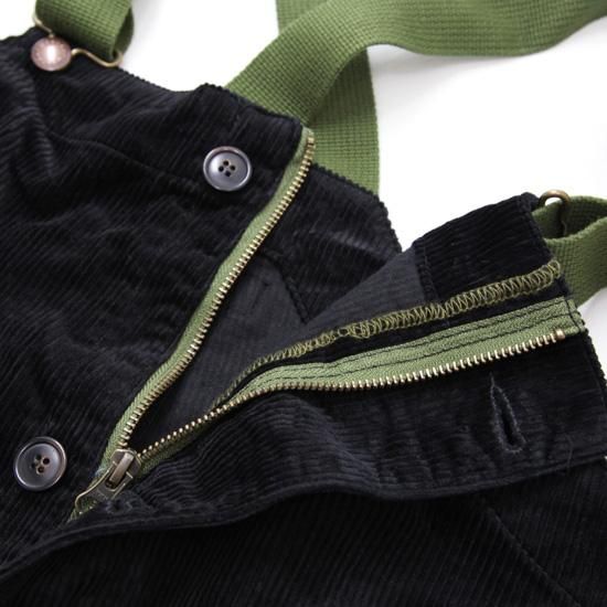 GOHEMP ゴーヘンプ｜9W CORDUROY TUBE VENDOR ALL PANTS (ブラック