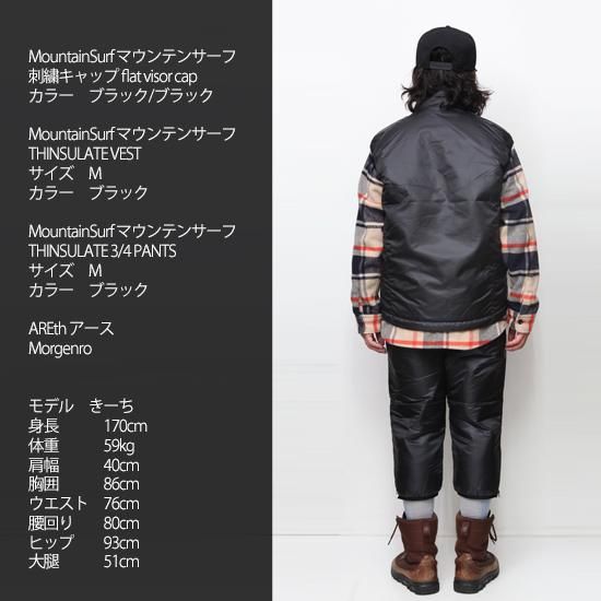 MountainSurf マウンテンサーフ】THINSULATE 3/4 PANTS (ミドル