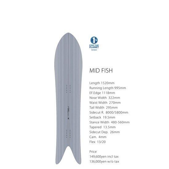 GENTEMSTICK｜MID FISH 152(ミッドフィッシュ)