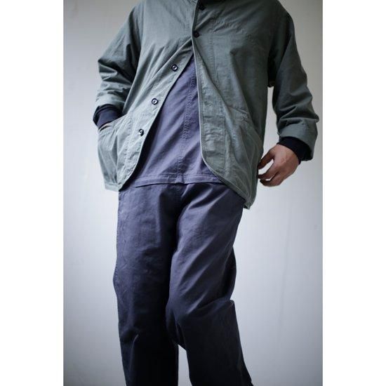 remilla レミーラ｜ボートジップスモック (ブルーグリン)(不思議な横