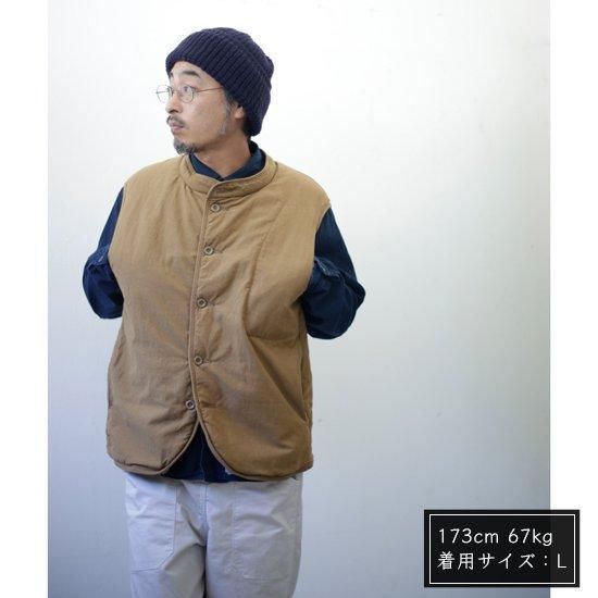 remilla レミーラ｜ハントボアベスト (カーキオリーブ)(装いに変化を