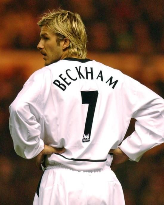 マンチェスター・ユナイテッド BECKHAM 7番 長袖シャツ BECKHAM 7