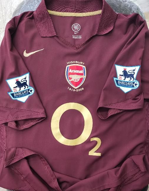 アーセナル（H）05/06 ラストハイバリー 、ファブレガス＃15 +