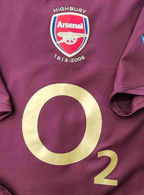 アーセナル（H）05/06 ラストハイバリー 、ファブレガス＃15 +