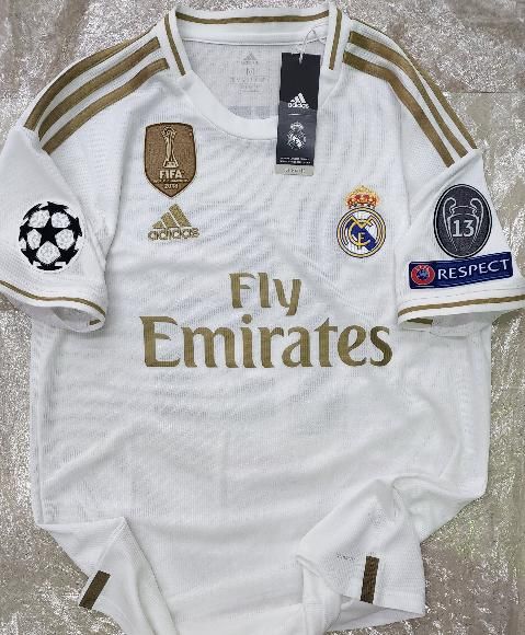レアルマドリード（H）19/20 UEFA CL用 バルベルデ＃15＆パッチ