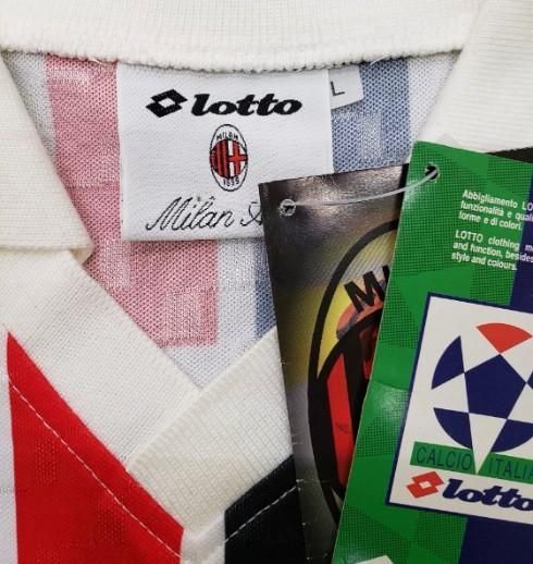 ACミラン（A) 97/98 ジョージ、ウェア＃9 LegaCalcioパッチ付き！