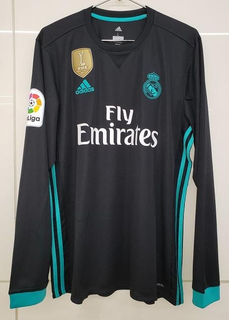 レアル、マドリード（A）17/18 長袖 Laliga ロナウド＃7 + パッチ
