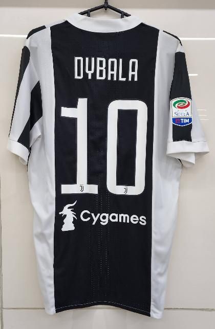 ユベントス（H）17/18 オーセンティック ディバラ＃10 + Cygames