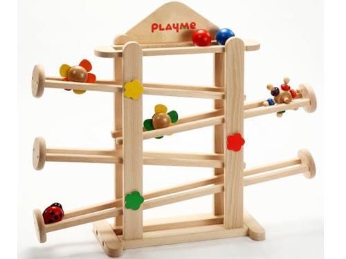 Play Me Toys プレイミートーイズ]フラワーガーデン - 木のおもちゃ