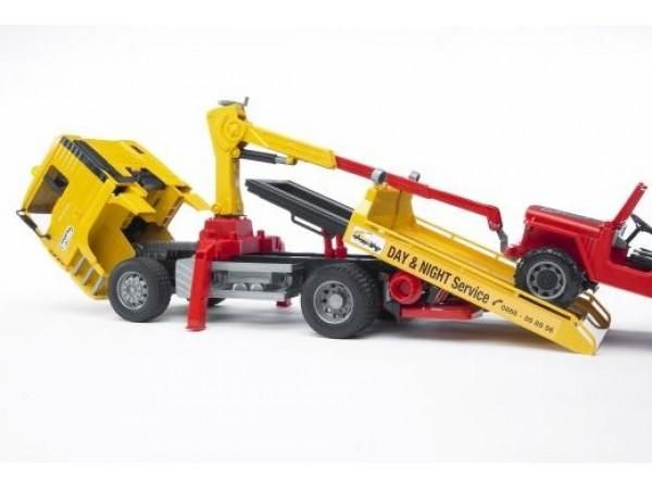 Bruder ブルーダー]Pro Series MAN レッカークレーン&クロスカントリー