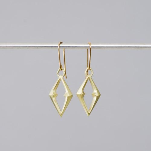 Small Diamond Link Earrings 14K (Gabriella Kiss) - SOURCE objects