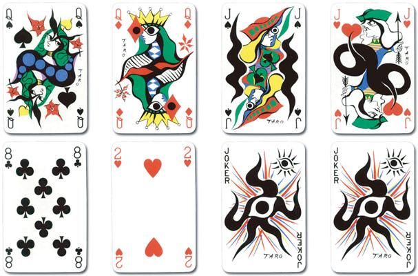 岡本太郎のアートで遊ぶ】アートトランプ 岡本太郎 - タロットカード