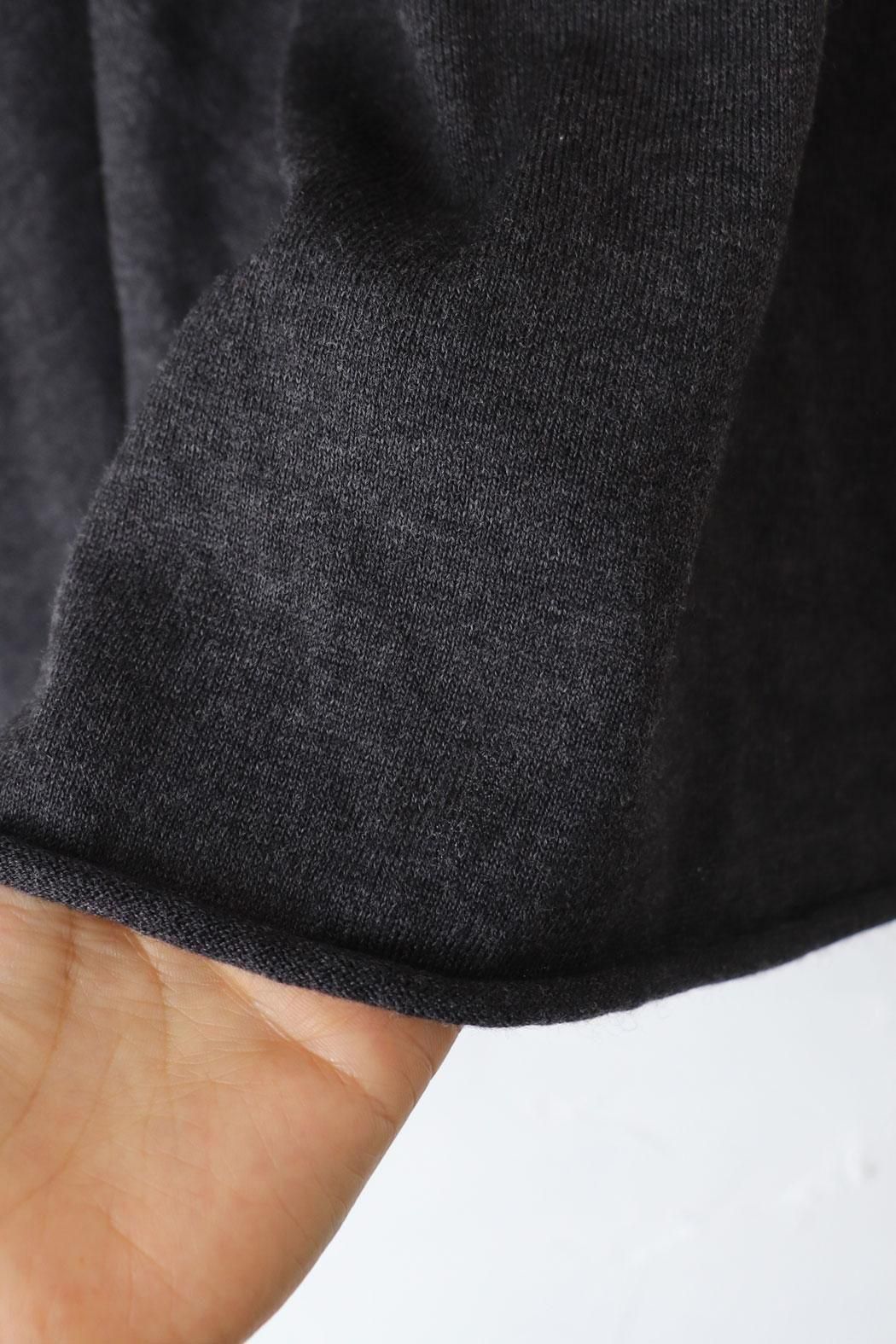 Veritecoeur｜ヴェリテクール】ST-121 5COLOR T-LINE KNIT PULLOVER