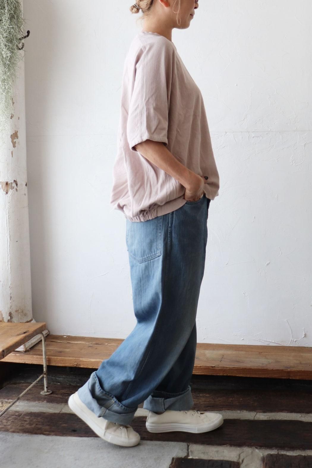 chimala(チマラ)】WAIST ADJUSTABLE DENIM PANTS | アジャスター付きで