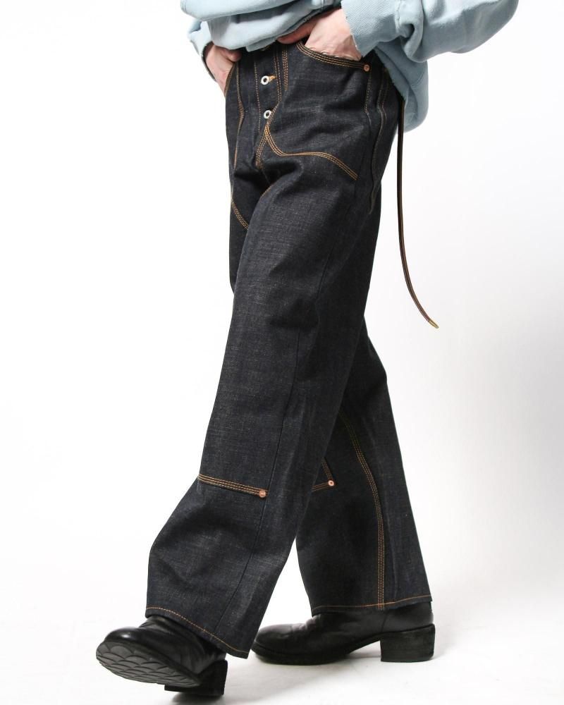 シュガーヒル クラシックダブルニーデニムパンツ｜SUGARHILL CLASSIC