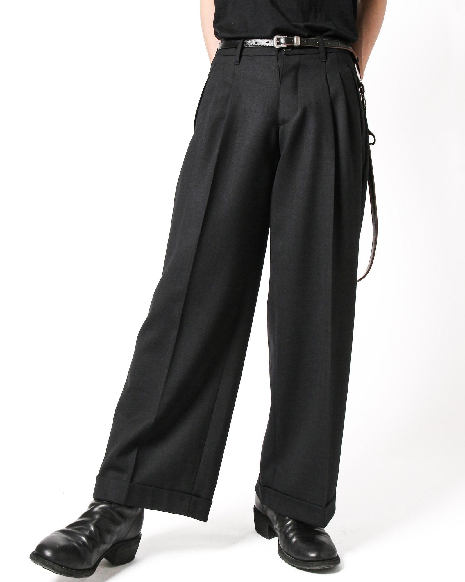 SUGARHILL】WOOL TROUSERS(BLACK)｜sugarhill 26SS｜シュガーヒル