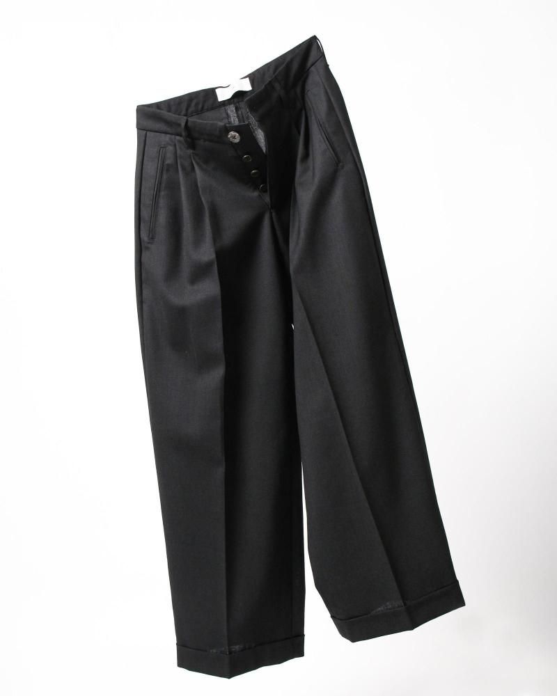 SUGARHILL】WOOL TROUSERS(BLACK)｜sugarhill 26SS｜シュガーヒル