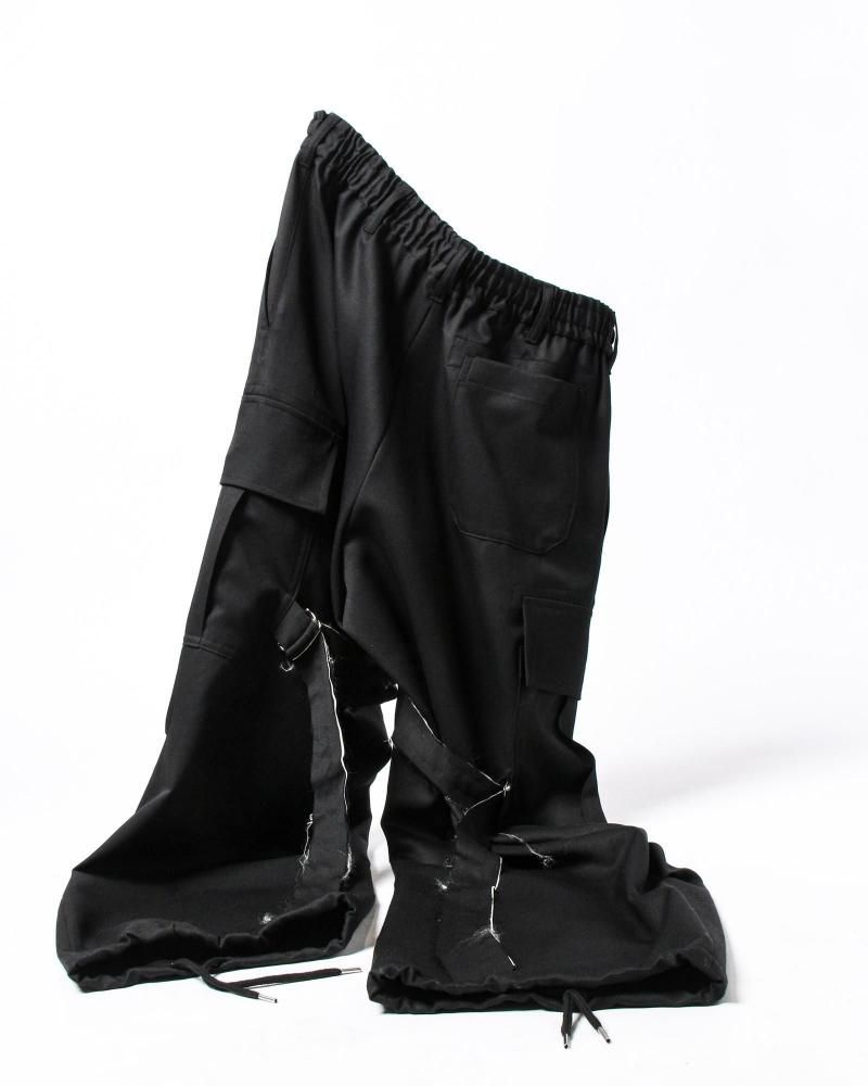 サルバム ギャバジンカーゴボンテージパンツ| sulvam Gabardine Cargo