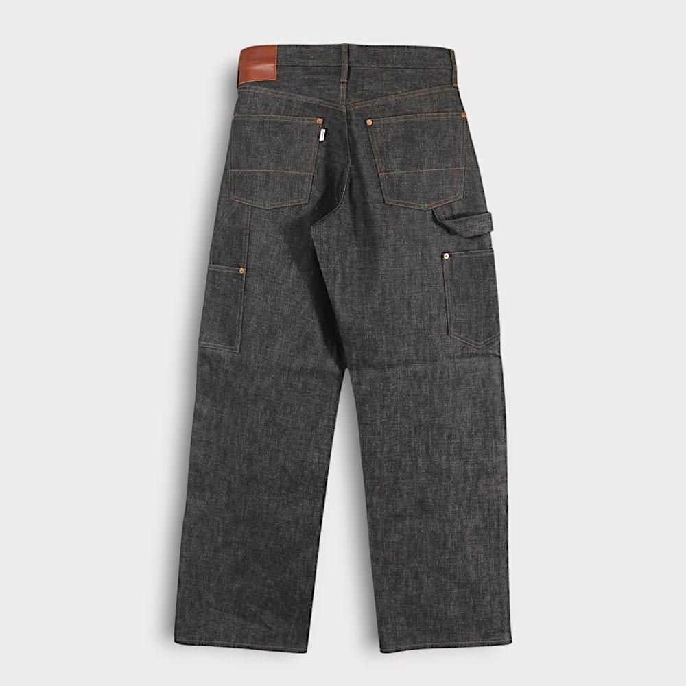 SUGARHILL PAINTER DOUBLE KNEE DENIM TROUSERS(RIGID INDIGO