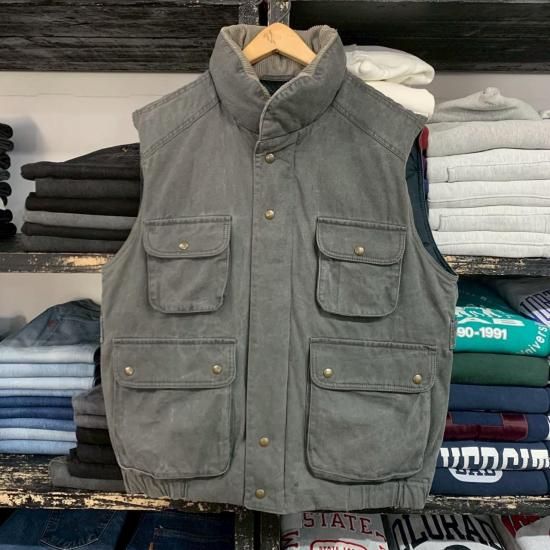 90's Eddie Bauer down vest - VINTAGE CLOTHES & ANTIQUES 