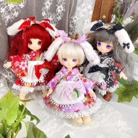 Miriafiu様 オビツ11/ピコP/ねんどろいどサイズ 満月堂制服22 - DOLLCE