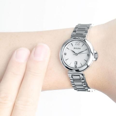 ブローバ 腕時計 レディース ダイヤモンドギャラリー 96P149