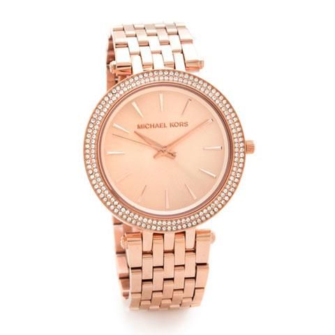マイケルコース 時計 ダーシー MK3192 ローズゴールド×ローズゴールド