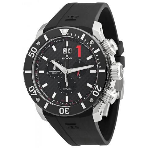 エドックス 腕時計 クラスワン クロノオフショア 10020 3 NIN ブラック