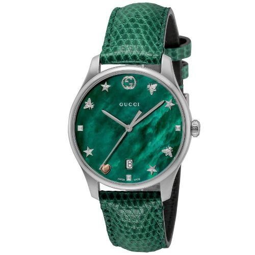 グッチ 時計 レディース G-タイムレス YA1264042 グリーン
