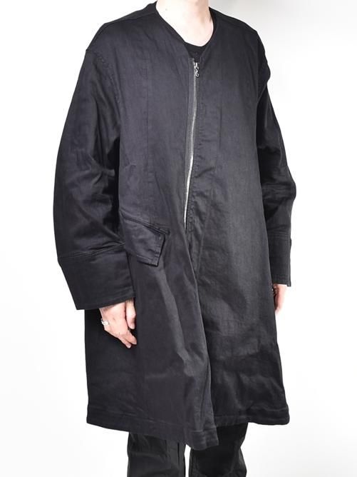 JULIUS[ユリウス] / GORDINI POLY CUT DENIM OVER COAT デニムオーバー