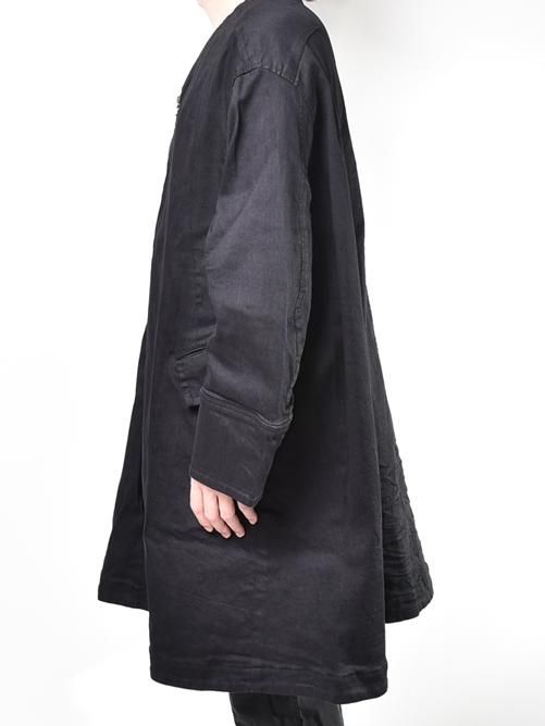 JULIUS[ユリウス] / GORDINI POLY CUT DENIM OVER COAT デニムオーバー