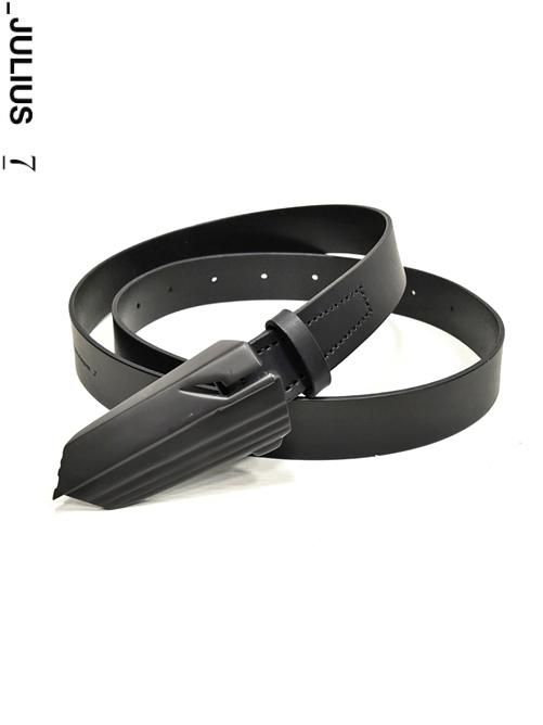JULIUS[ユリウス] / GORDINI 817ACU10 LEATHER BELT レザーベルト