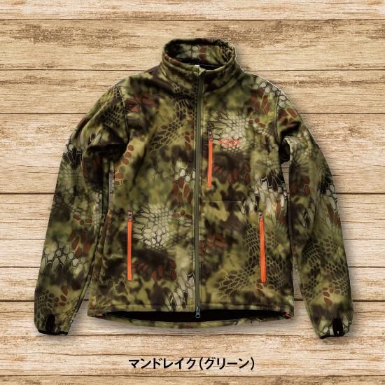 KRYPTEK ハンターズソフトシェルジャケット - ハンティングウェア