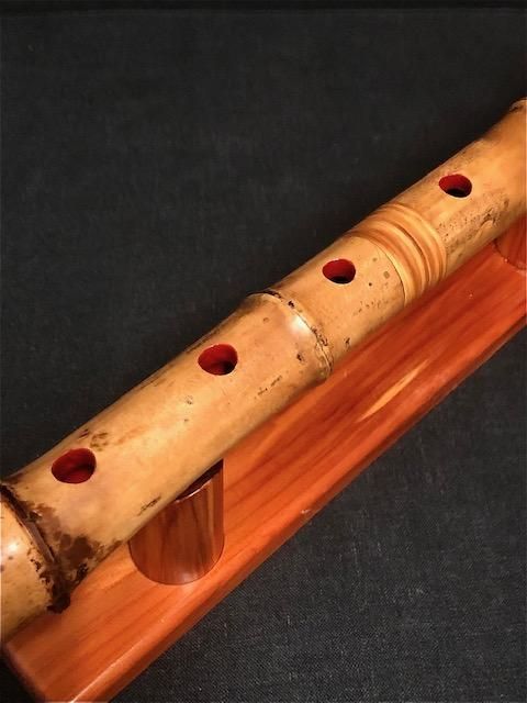 尺八⑦ 1尺8寸管 萌山銘尺八 都山流 Hozan Shakuhachi Tozan style