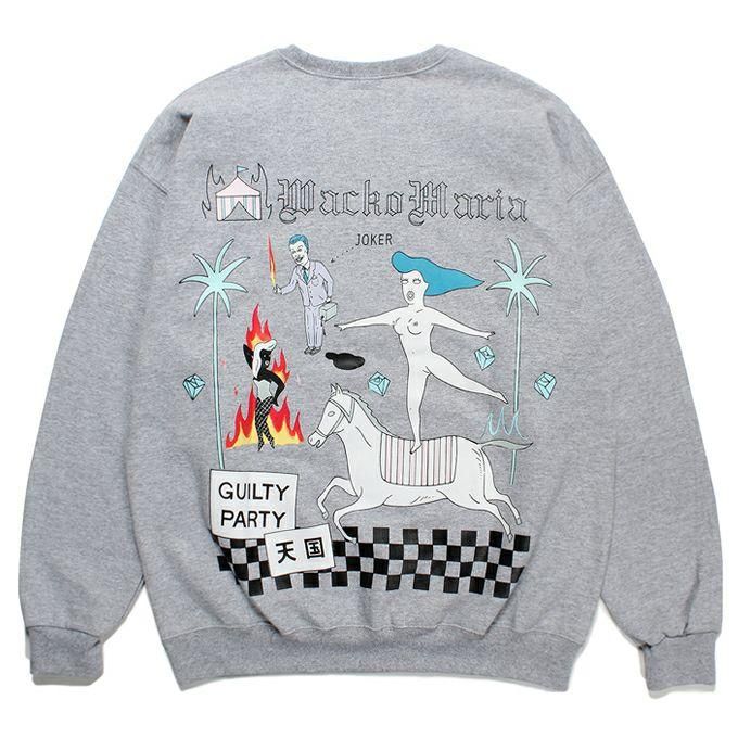WACKO MARIA/ワコマリア/世界平和プロジェクト / CREW NECK SWEAT