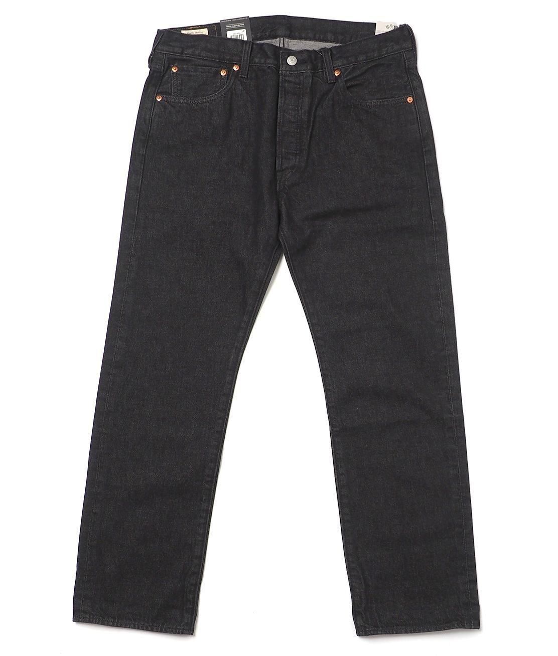 Levi's】501 ORIGINAL - BIG STEP RINSE SELVEDGE ブラックデニム