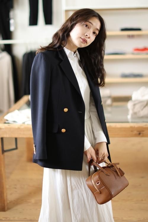 MACPHEE(マカフィ) ビンテージギャバジン ダブルブレストジャケット