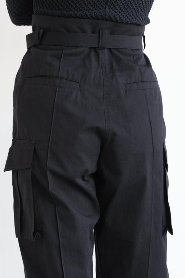 Mame Kurogouchi(マメ) Organic Cotton Twill High Waisted Cargo