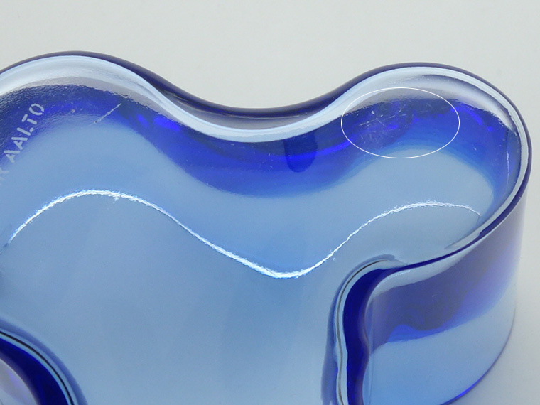 iittala/イッタラ Alvar Aalto ベース H95mm 旧ライトブルー 001|北欧