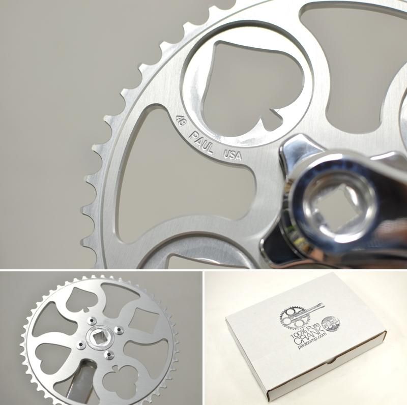 PAUL 100% Pure Road Crank ポール ロイヤルフラッシュ シルバー