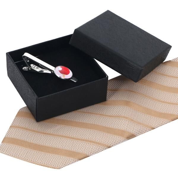 卓球柄のオリジナルネクタイピン 1個 (箱付き) | ボールグッズ通販