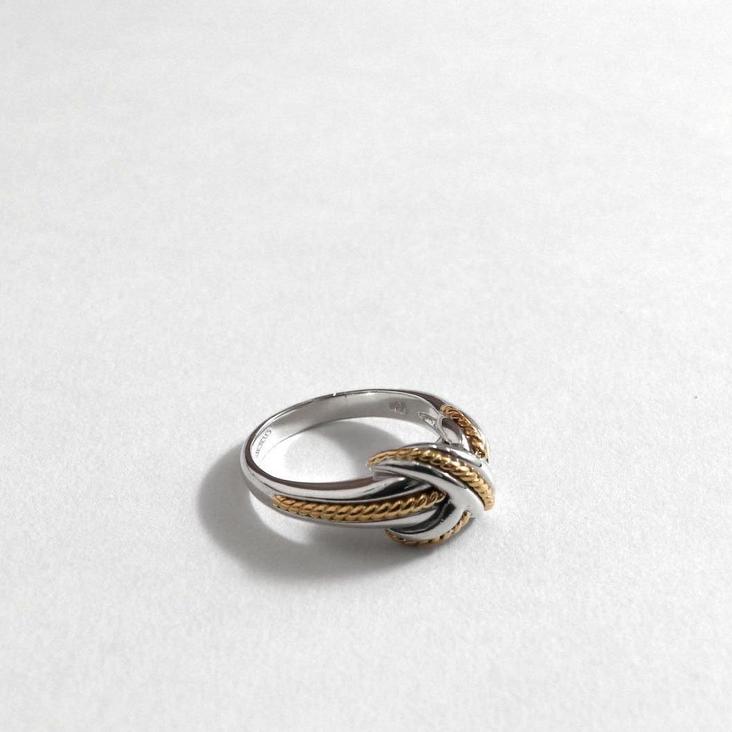 オールドティファニーリング | シルバーxゴールド - レディース 渋谷