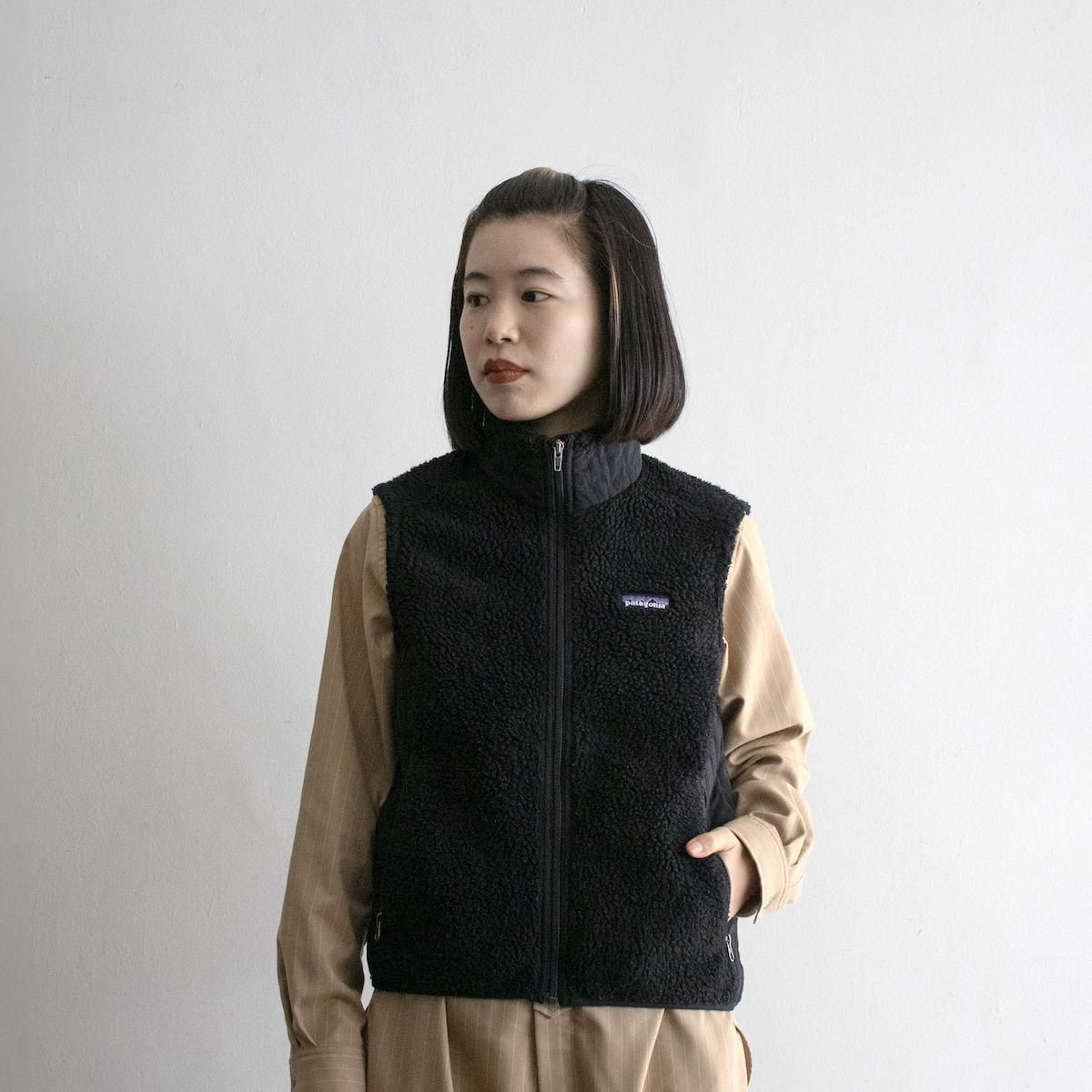 レディース] パタゴニア ボア ベスト ブラック [Patagonia]