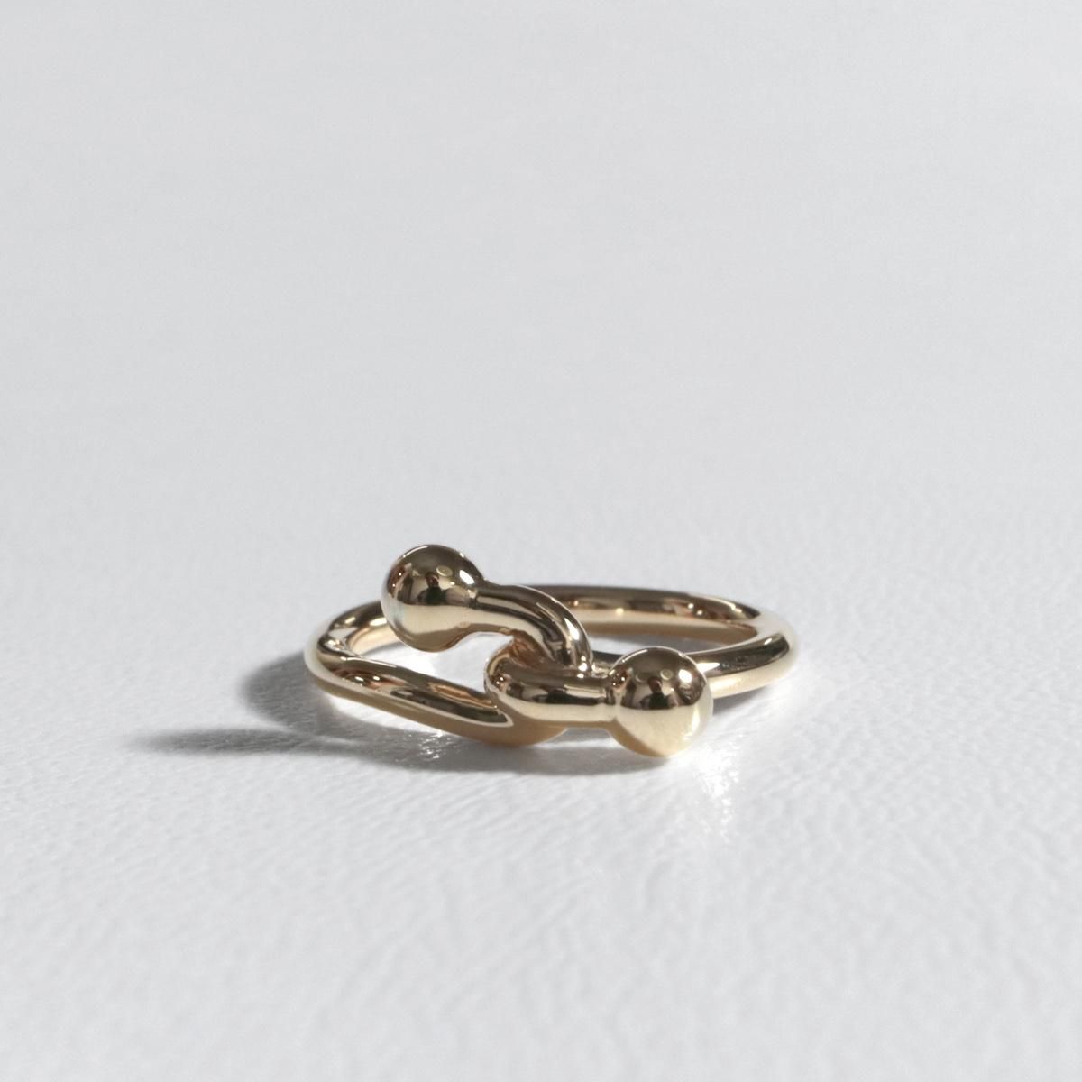 オールドティファニー K18 ダブルアイリング | 新品仕上げ