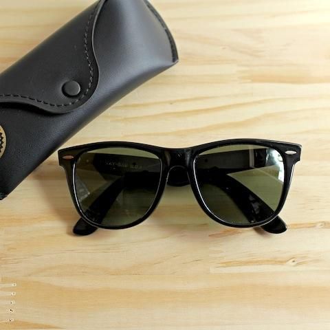 Ray-Ban] 80's～90's B&L USA製 レイバン ウェイファーラー2 エボニー