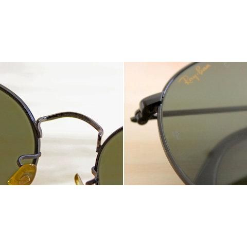 Ray-Ban] 90's USA製 B&L レイバン ラウンドメタル ブラック 純正