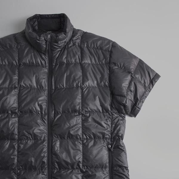 mont-bell] モンベル 半袖ダウンジャケット グレー インナーダウン
